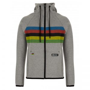 Sudadera arcoiris UCI gris