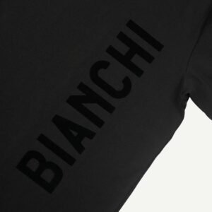 Camiseta negra Bold Logo Bianchi