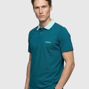 Polo contraste Bianchi