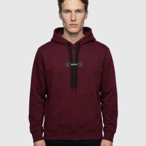 Sudadera Identity Burgundy Hoodie Bianchi