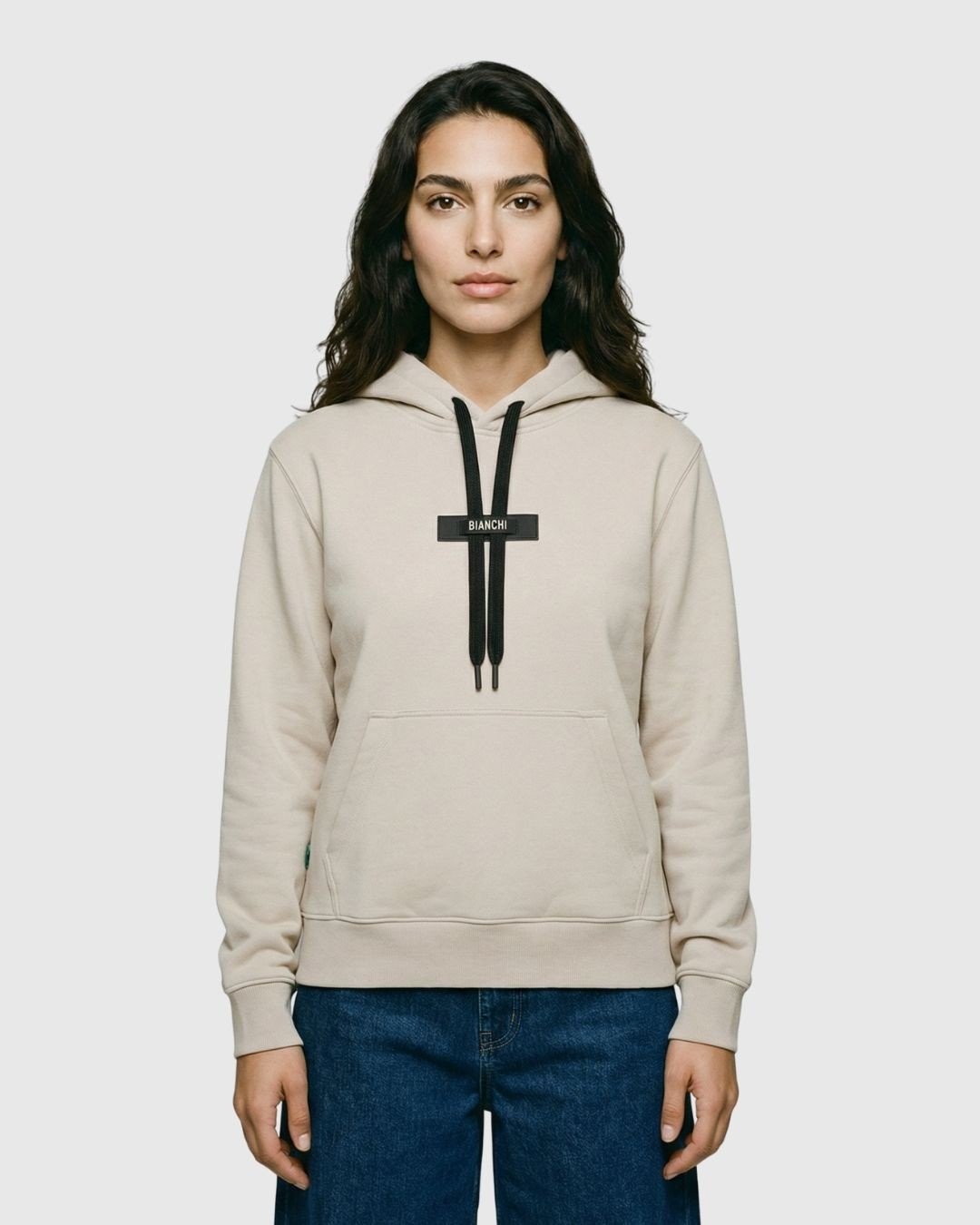 Sudadera Identity Ivory Hoodie Bianchi