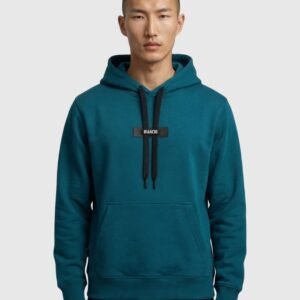 Sudadera Identity Teal Hoodie Bianchi